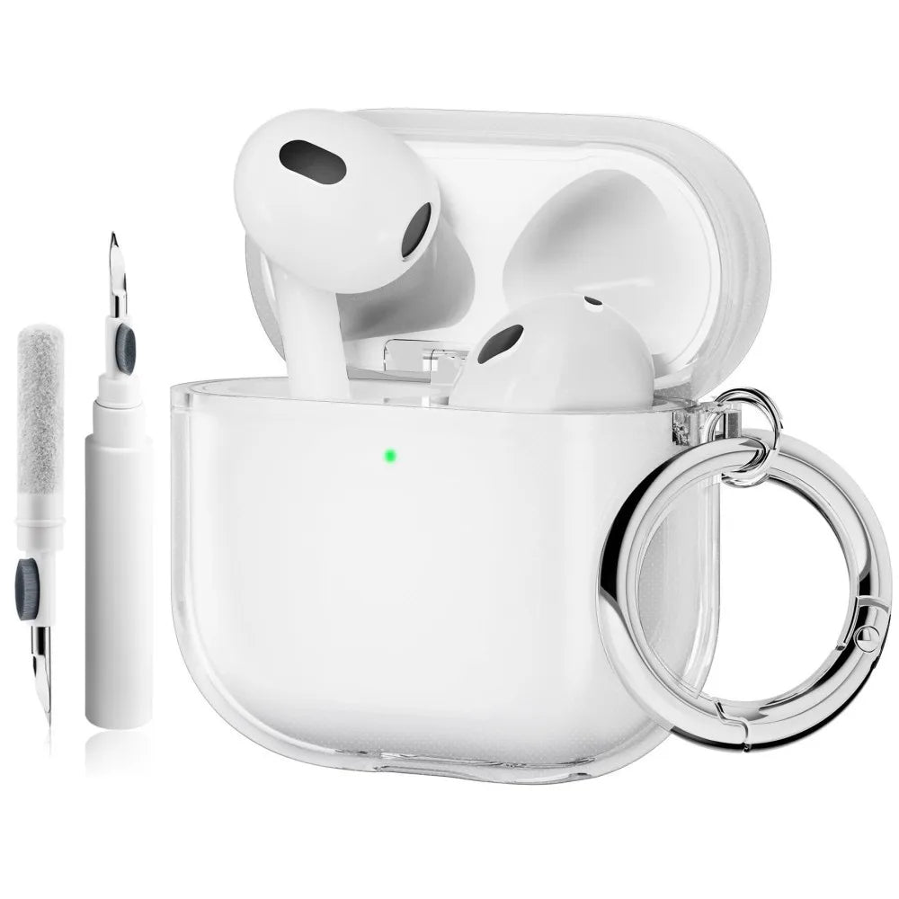 for AirPods 4 Case with Magsafe Magnetic Automatic Lock with Phone Stand Protective Cover with Cleaner kit Case for Airpods 4